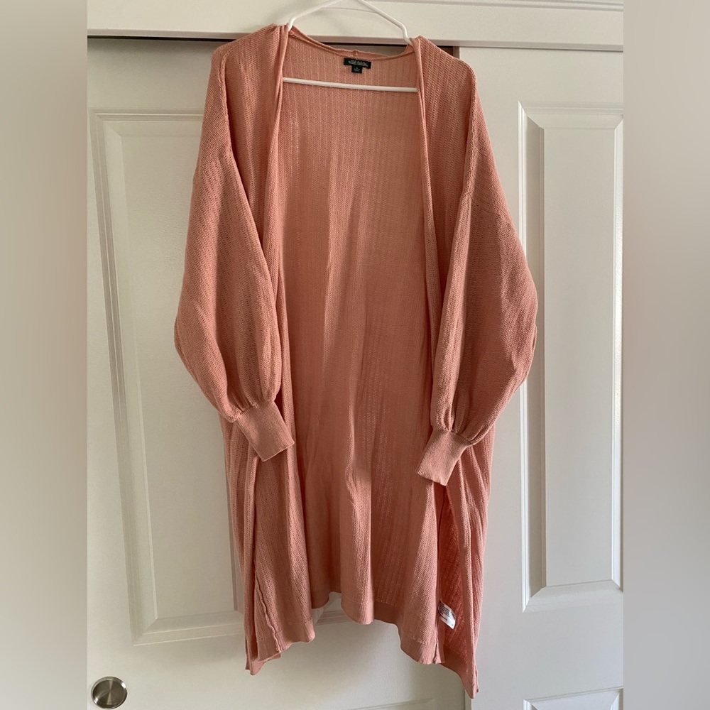 Wild Fable | Dusty Pink | Long Relaxed Fit | Cardigan | M